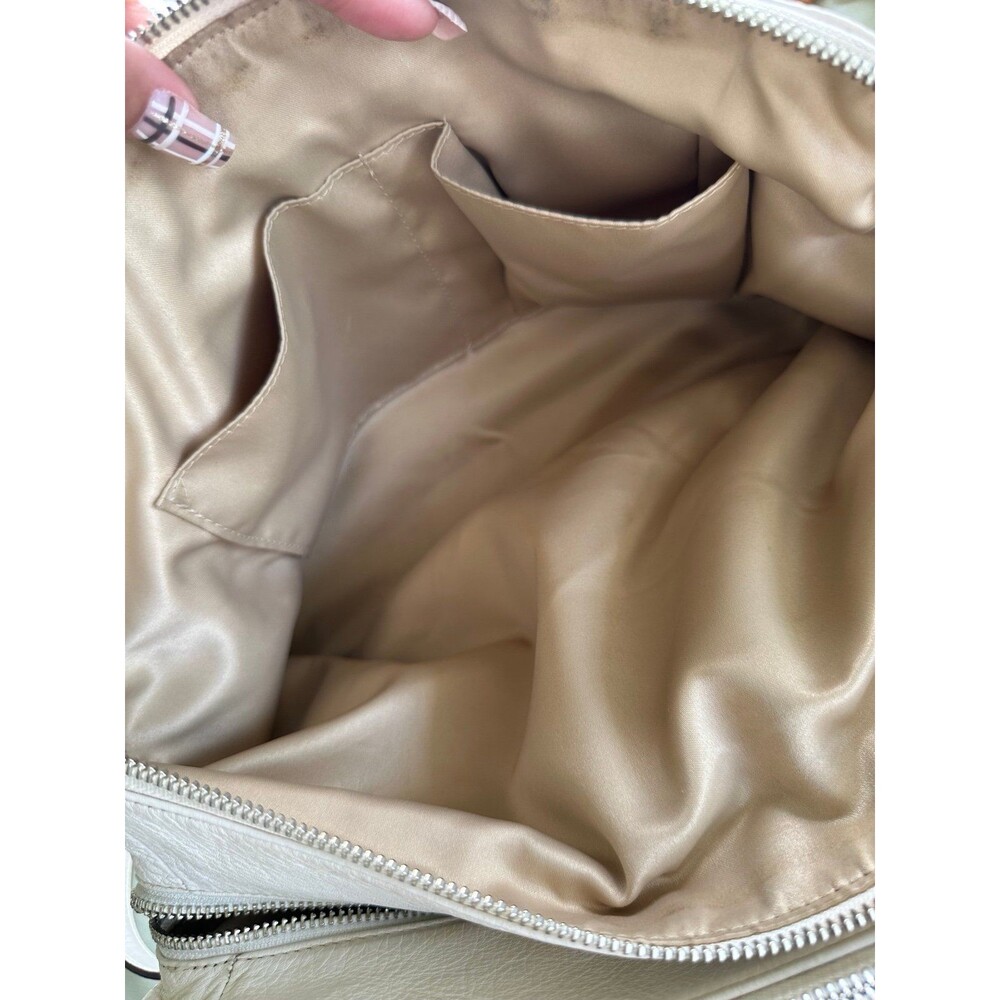 Coach #31324 Vermillion Park Kathryn Triple Zip Soft Pebble Leather Satchel Bag - Picture 9 of 12